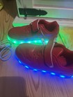Led Shoes For Kids Usb Charging Light Up Sneakers Glowing Shoe  red   