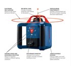 Bosch Grl800 20hvk Professional 800 Feet Self Leveling Rotary Laser Complete Kit