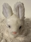 Russ Berrie Whiskers Bunny Rabbit Plush White Long Ear Easter Bunny Stuffed 5   