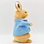 Hansa Peter Rabbit Plush Doll Beatrix Potter Blue Jacket Collectible