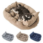 Warm Dog Sofa Bed Winter Pet Dog Cat Bed Sleeping House Kennel Mat Cat Puppy Mat
