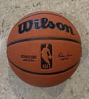 Tim Duncan Signed Authentic Wilson Basketball San Antonio Spurs 5star Coa