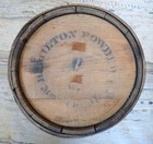 Antique Hamilton Canada Gun Powder Wooden Keg Stenciled Laflin Rand
