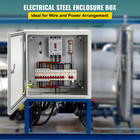 Steel Electrical Box Electrical Enclosure Box 12x12x6   Carbon Steel Ip65
