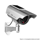 Solar Led Light Security Fake Cctv Cam Outdoor Garden Flashing Red Led Lamp Ip65