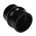 Silicone Hump Turbo Hose 63mm 2 1 2  2 5  Turbo Black Intercooler Coupler Pipe