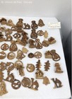 Huge Lot Of Vintage Olive Wooden Ornaments Made In Israel Great Condition