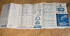8 Vintage Greyhound Bus Time Tables 1947   1965   1968