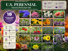 Bulk Wildflower Seed Mix - 1 Pound  All Zones Perennial Mix  Covers 2 000 Sqft