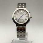 Seiko 7b52-0ah0 Solar Radio Controlled Blue Hands Stainless Watch Jdm Japan