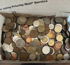 Bulk Mixed Lot Of 5  Lbs Foreign Coins From Around The World - Free Shipping