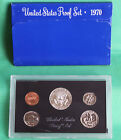 1970 - 1979 Ten Annual United States Mint Proof Sets 57 Coins Lot Of 10 Complete