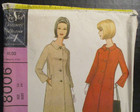 Mccall s Pattern 8006 Misses Semi-fitted Coat Size 14 Bust 34  Cut Complete Vtg