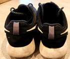 Nike Womens Black White Roshe 8 Athletic Shoes Sneakers Used Lightweight 844994