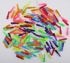 170pc Original Vintage Lite Brite Pegs 1 1 8  Cleaned   Sanitized 8 Colors
