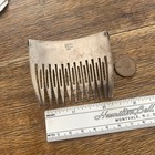 Taxco Mexico Sterling Silver Hair Comb Scorpion  Td 119 925 22 6  Grams