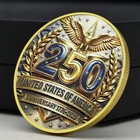 2026 Usa 250th Anniversary Coin - Eagle  Mount Rushmore  Capitol Building Medal