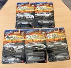 Hot Wheels 2026 Silver Fast   Furious 25th Anniversary Zamac Set Of 5