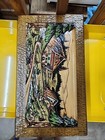 German Black Forest 3d Carved Wood Painting 19  X 11 