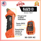 Klein Tools Et310 Digital Circuit Breaker Finder With Gfci Outlet Tester