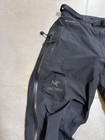 Women   s Medium Arteryx Gortex Black Hiking Pants