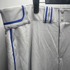 Easton Walk-off Piped Baseball softball Pants Grey royal Blue Xl