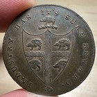 1793 Conder Token Warwickshire Birmingham D h50 Choice Au Half Penny 1 2p Rare