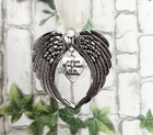 New Memorial Christmas Ornament Angel Wings A Piece Of My Heart Is In Heaven