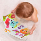 B  Toys Bath Book 2 Pack Soft   Waterproof Books Learn Colors   Numbers Bath Toy