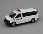 1 64  596 Diecast  Los Angeles Airport Police Gmc Savana Van  nib 