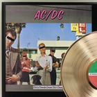 Acdc -dirty Deeds Done Dirt Cheap Gold Lp Record Plaque Display