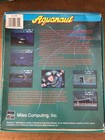 Vintage Commodore Amiga Miles Aquanaut Strategy Arcade Game Complete