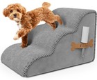 Foam Pet Stairs 3 Step Dog Cat Steps Non-slip Cover For Bed Couch - Prefixed