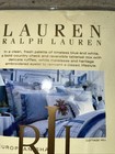 Ralph Lauren One European Sham Cottage Hill Blue White Plaid Euro Sham 26x26 