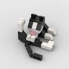 Animal Series 62pcs Moc Bricks Cat Figires Diy Building Blocks Kids Ed