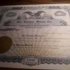 2 Different Arizona Stock Certificates  Unissued  e 
