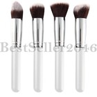 4pcs Makeup Set Kits Brushes Round Flat Bevel Foundation Cosmetics Brush Tool