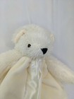 Baby Bear Yellow Cream Lovey Security Blanket 10 Inch Vermont Teddy Bear Stuffed