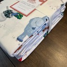 Pottery Barn Kids Rudolph Glow In The Dark Flannel Sheet Set  Twin
