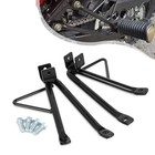 Rear Passenger Foot Pegs Bracket For Hawk 250 dirt Bike Footrest Pedal Mount 