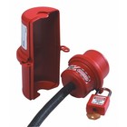 Master Lock 488 Plug Lockout  For 3 4 In Max Cord Diameter  9 16 In Shackle