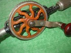 Vintage Millers Falls No 2a Eggbeater Hand Drill Storage In Handle Made In Usa