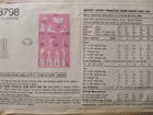 Uc Sz 16 Vintage 70s Dress Princess Seam Sewing Pattern Simplicity 6798