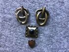 Lot 4 Bolo Tie Slides Vintage