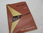 Honda Motor Co  Factory Sport Cub C110 Service Manual Book
