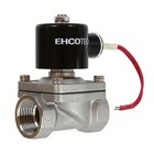 1  Npt 24-vdc Solenoid Valve Stainless Steel viton Electric Water Air Fuel Gas 