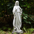 Catholic Sacred Heart Of Jesus Statue 24 5  H Large Jesus Christ Statue Garden