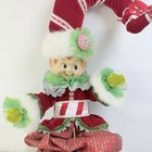 Katherine s Collection 26  Pixie Elf Festive Christmas Doll Red Sitter Holiday