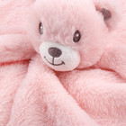 Baby Bear Security Blanket Soft Minky Baby Lovey Animal Plush Blanket Unisex