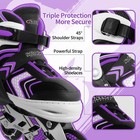 Nattork Adjustable Inline Skates For Girls And Boys With Full Light Up Wheels   